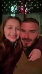 David Beckham desfruta de noite única com os filhos