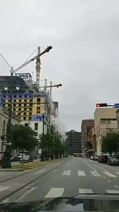 Hotel em Nova Orleães colapsa