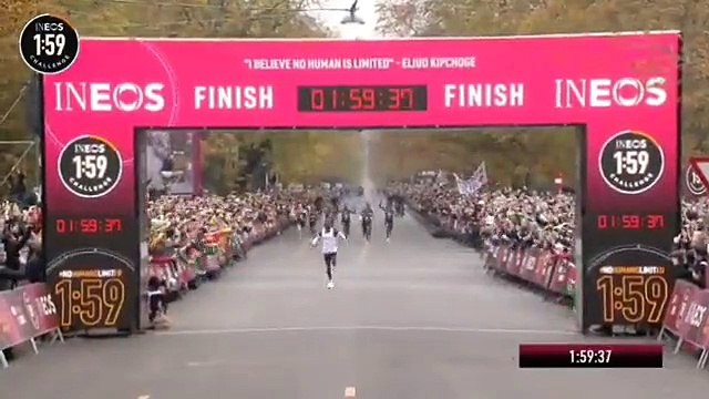 Histórico: Eliud Kipchoge fez o que nunca ninguém conseguiu numa maratona