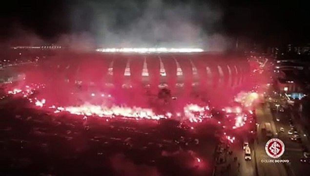Receção adeptos Internacional