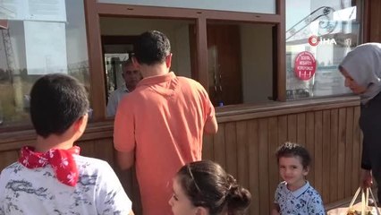 Van Kalesi önüne kurulan turnikeye tepki