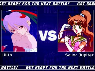 Lilith Aensland vs. Sailor Jupiter