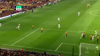 Golo de Tomori ao Wolves