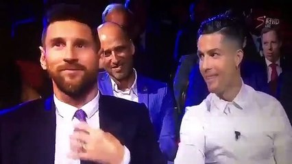 Cristiano Ronaldo e o jantar com Messi que deixou a gala da UEFA a rir