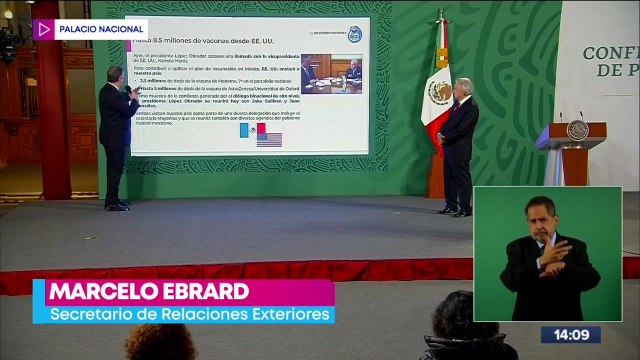 EU enviará a México 8.5 millones de vacunas contra Covid-19