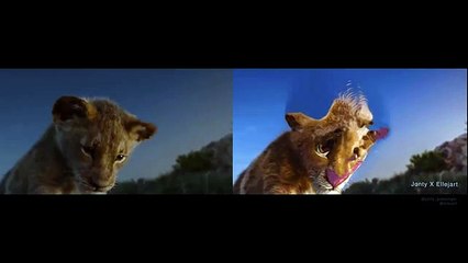 Fãs de Rei Leão alteram efeitos para filme ficar mais próximo do original