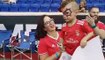 Luisão ajuda pedido de casamento antes do Fiorentina-Benfica