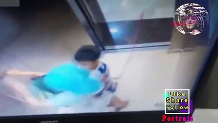 Criança salva irmão de se enforcar em elevador