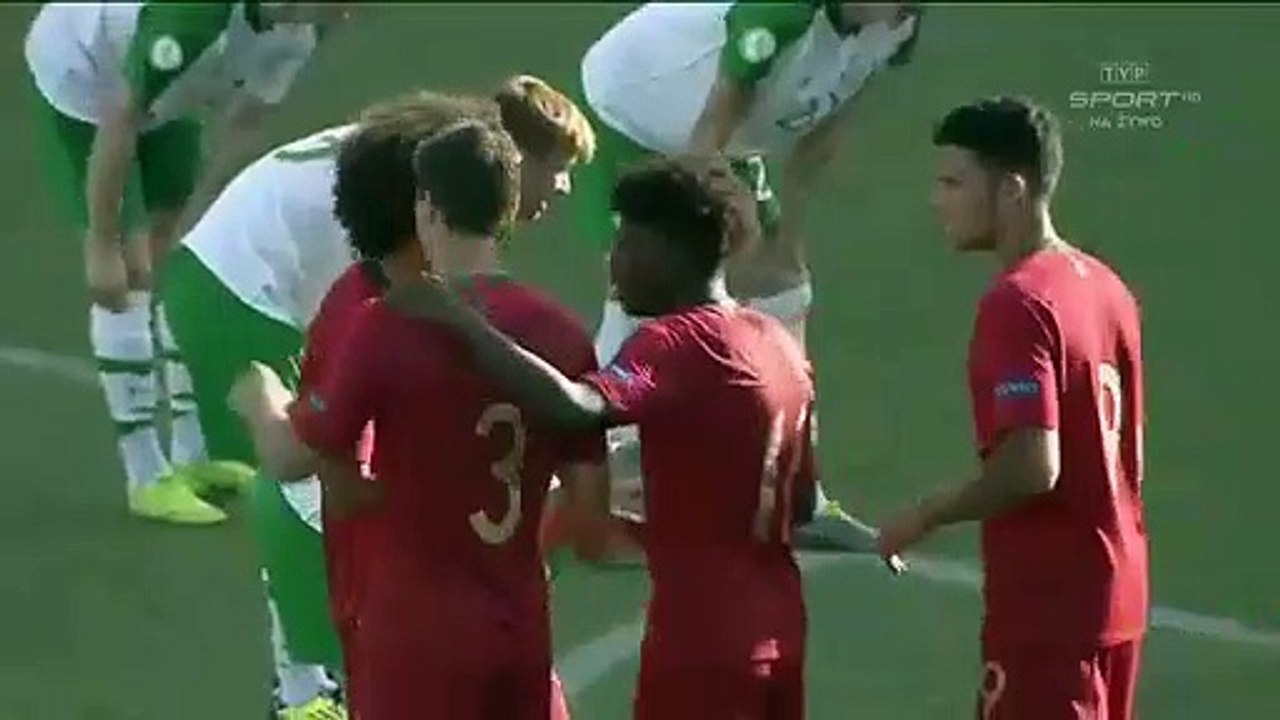 Penalti de Vitor Ferreira frente à Irlanda