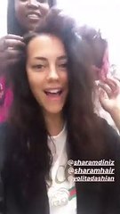 Sofia Ribeiro mudou de visual... com ajuda de uma peruca