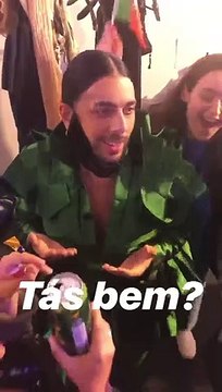 Primeiras palavras de Conan Osíris após ficar fora da final da Eurovisão
