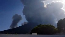 Vulcão entrou em erupção na ilha italiana de Stromboli e fez um morto