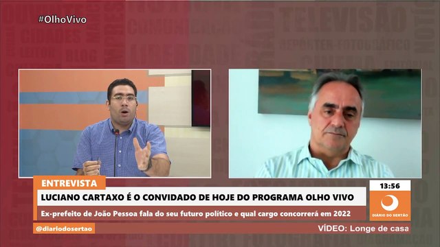 Luciano Cartaxo nega que diálogo com Veneziano foi para tratar de insatisfação com João Azevêdo