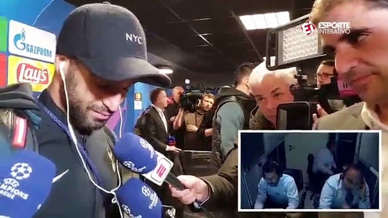 Relato do golo de Lucas Moura