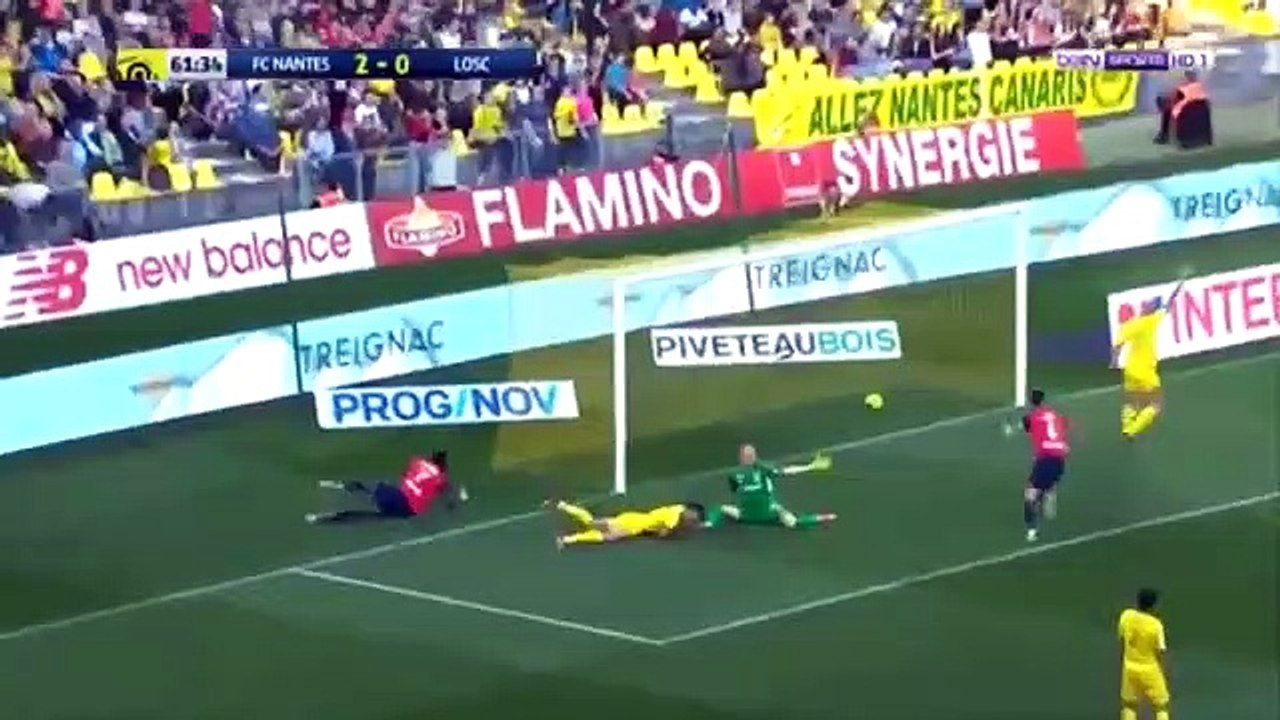 Golo de Rafael Leão ao Nantes