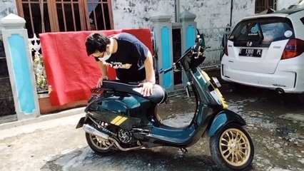 VESPA SPRINT ABS 2021 SPESIFIKASI HEDON DAN ORIGINAL