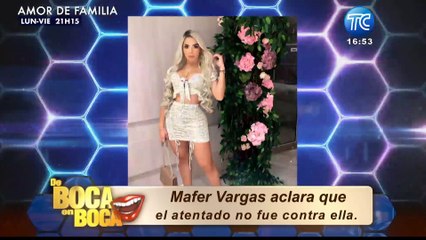 ¿Le quemaron nuevamente el carro a Mafer Vargas?