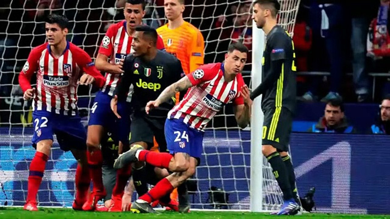 Relato do Atlético Madrid-Juventus