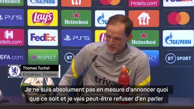 Chelsea - Tuchel : Je n'ai rien à dire concernant Lukaku