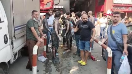 EYÜPSULTAN'DA İŞYERİNDE PATLAMA-1