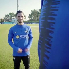 Jogadores do Inter festejam o ano do porco