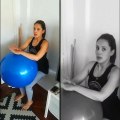 Marta Andrino regressa aos ‘dolorosos’ treinos físicos após segunda gravidez