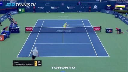 Toronto - Isner élimine Davidovich