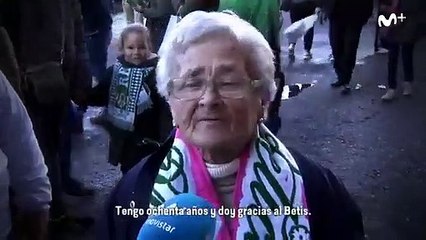 História comovente de uma adepta do Real Betis