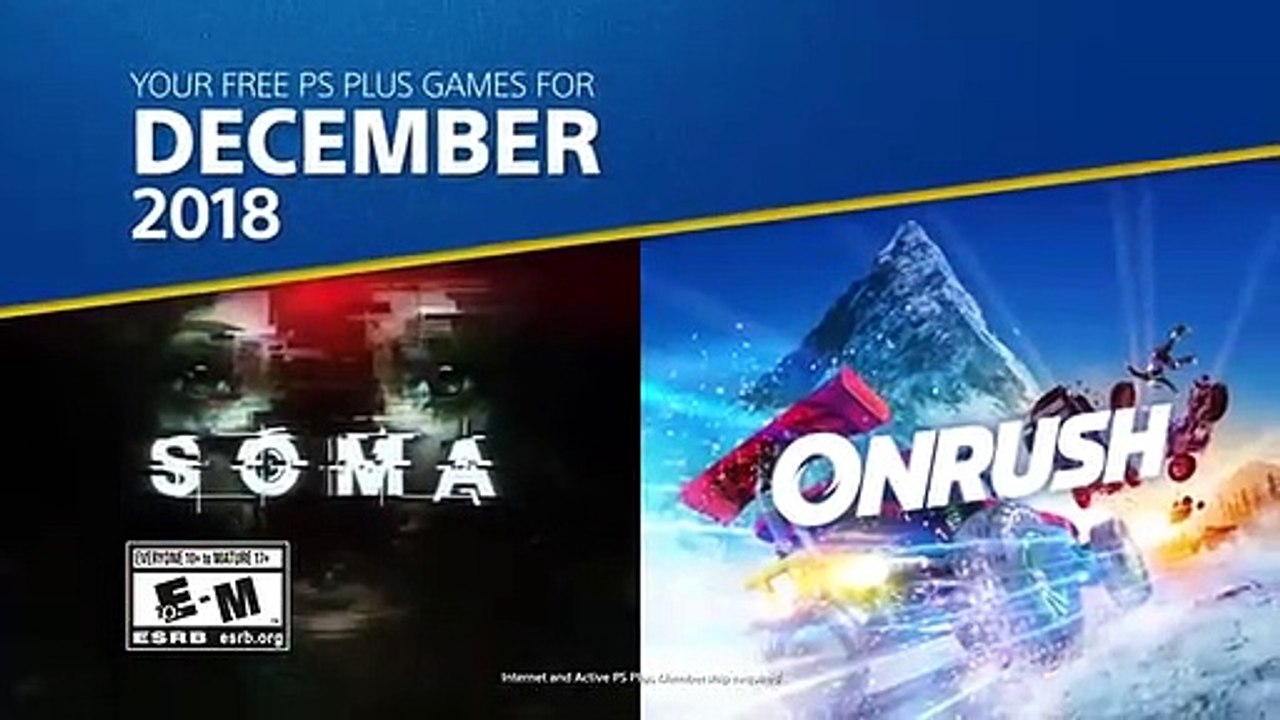 PlayStation Plus - Dezembro 2018