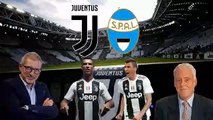 Relato em italiano dos golos de Ronaldo
