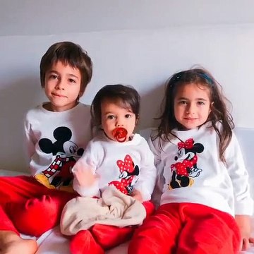 Em dia de festa, Francisca Pereira mostra momento carinhoso dos filhos