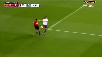 Golo de Pogba ao Bournemouth