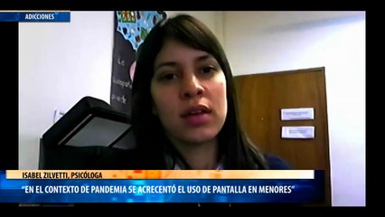 “En el contexto de pandemia se acrecentó el uso de pantalla en menores”