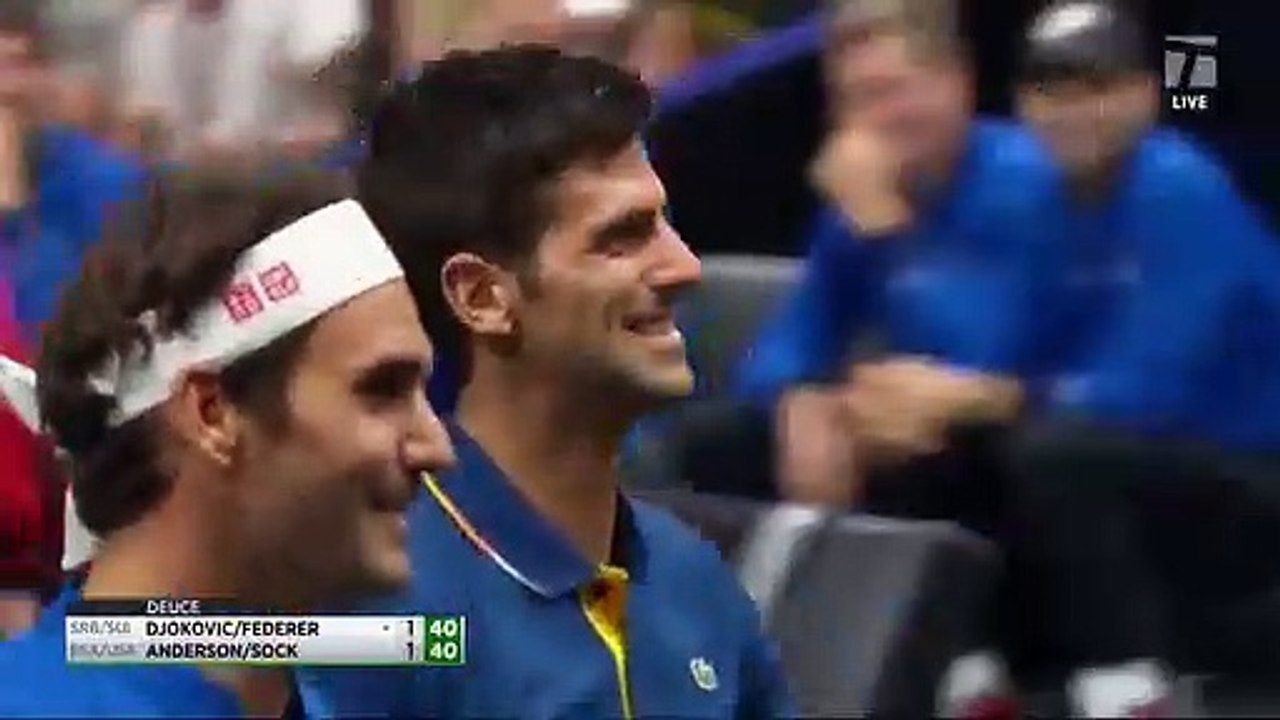 Djokovic acerta em Federer