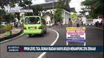 PPKM Level III, Kapasitas Tampung Rumah Ibadah Hanya 25%