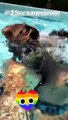 Paixão: Diana Chaves beija César Peixoto debaixo de água
