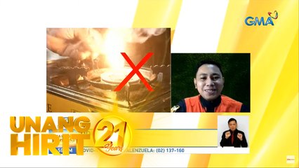 Unang Hirit: Ligtas tips para sa Butane gas stove, alamin!_