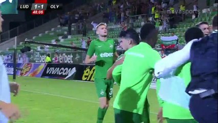 Ludogorets Razgrad vs Olympiacos Highlights