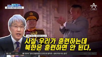 국립외교원장 내정자 홍현익 발언 논란