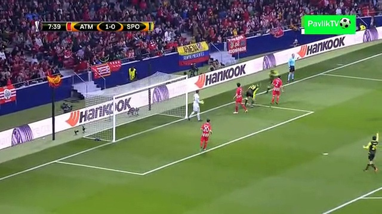 Atlético Madrid-Sporting Highlights