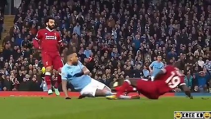 Ederson foi pedir explicações a Sadio Mané