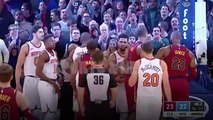 LeBron James quase perdeu a cabeça nos Knicks-Cavaliers