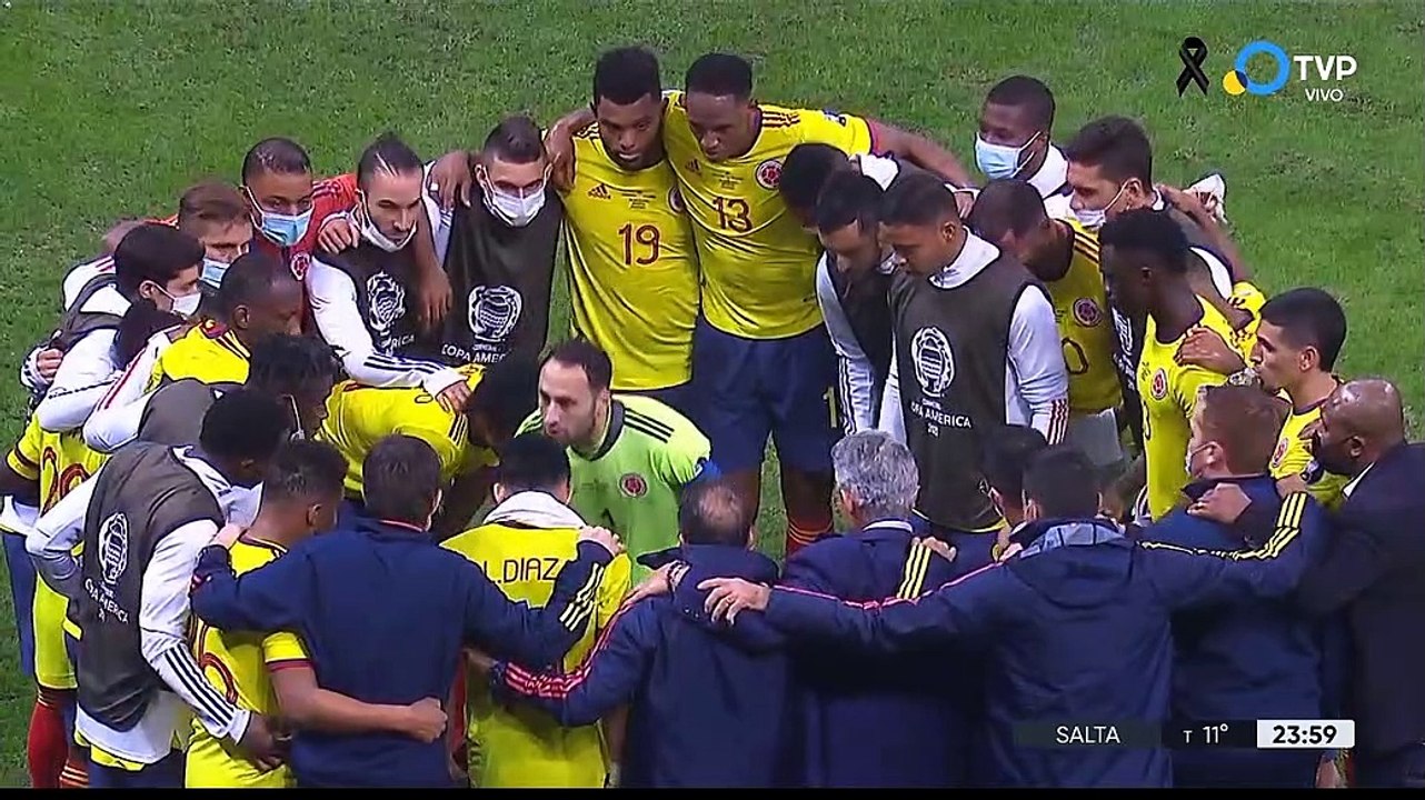 Copa America 2021:  Argentina  1 (3)  - 1 (2) Colombia - Resultados Finales