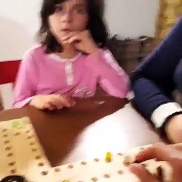 A prova em como a filha de Raminhos tem (muito) mau perder ao jogo