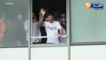 ليونيل ميسي يصل العاصمة الفرنسية باريس