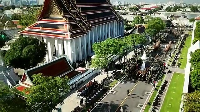 Preparação para cerimónias fúnebres do rei tailandês duraram dias