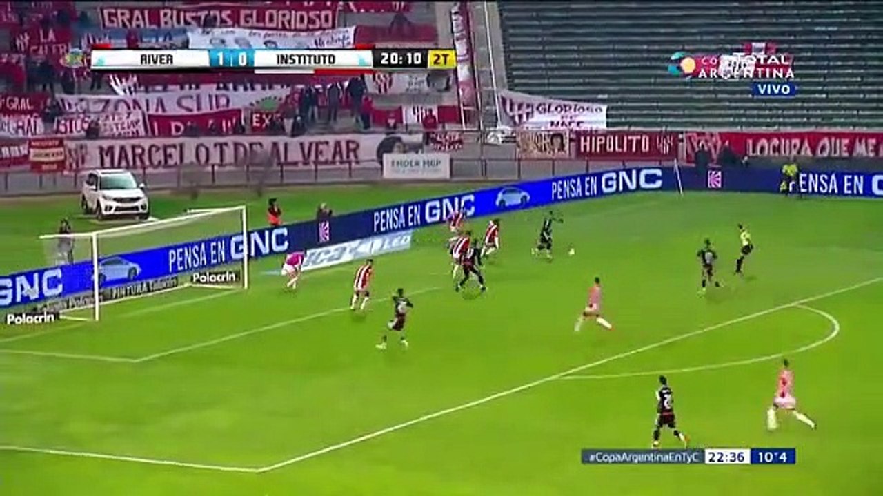 Enzo Pérez estreia-se a marcar pelo River Plate