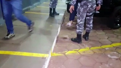 Choque prende uma jovem e um homem em posse de maconha em Sede Alvorada