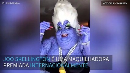 Veja a Úrsula do filme "A Pequena Sereia"  como nunca antes vista