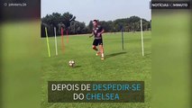 John Terry continua os seus treinos nas férias